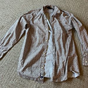Boys size xxl button up